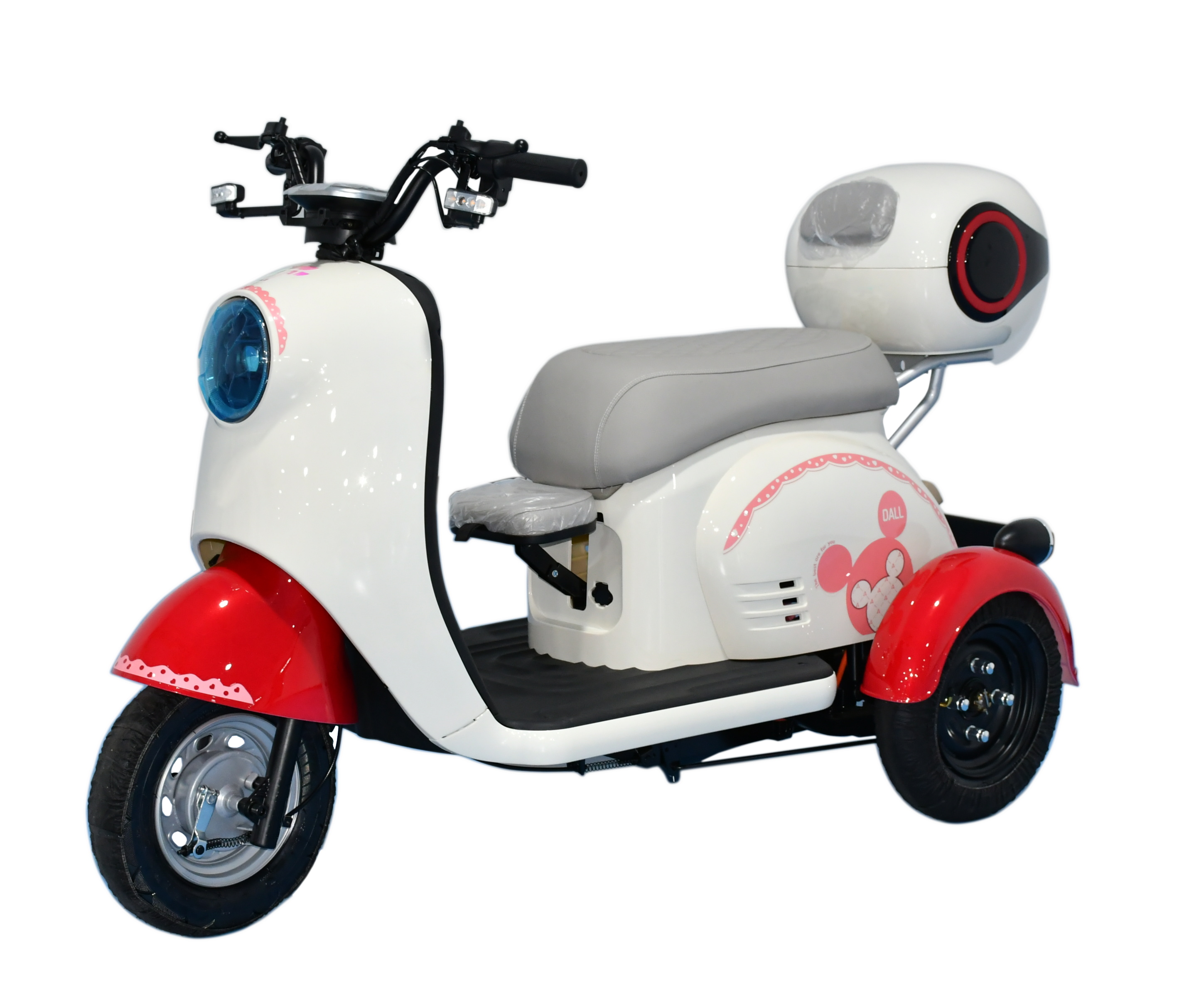 Brand New Fashion: HSHNEV Three Wheels Leisure Electric Bicycle & Child Seat Leisure Electric Tricycle
